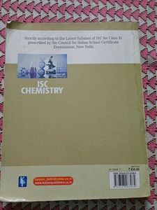 ISC Chemistry Class XI - Part I &amp; II Combo