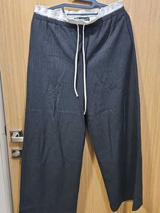 Striped Wide Leg Pants