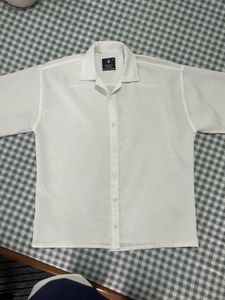White Striped Shirt