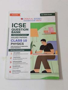 Physics 2025 Oswaal Question Bank