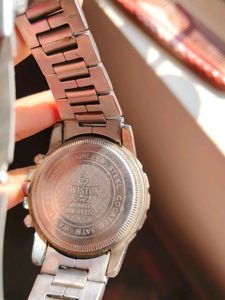 Swinton Silver Watch