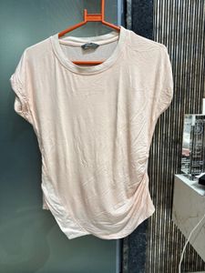 Peach Casual Top