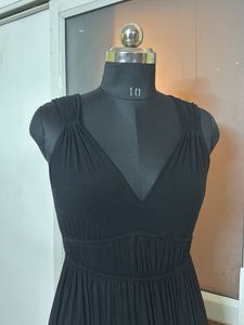 Elegant Black Midi Dress