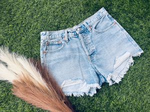 Mango Trendy Women’s Denim Shorts