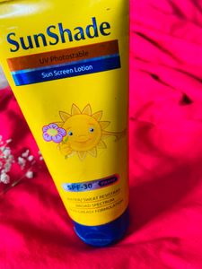 UV photo stable Sun Screen Lotion