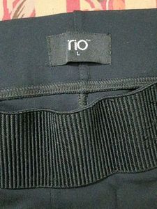 Dark Wash Casual Pants