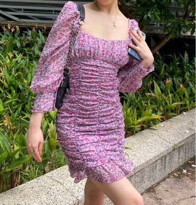 MINI FLORAL Bodycon DRESS