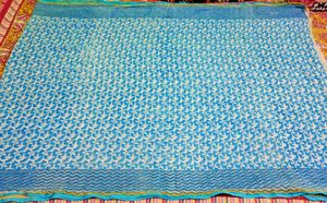 Sky Blue Saree