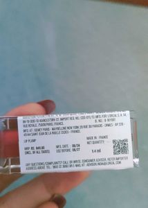 Maybelline Lifter Plump Lipstick