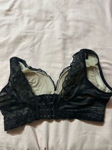 Black Sheer Bra