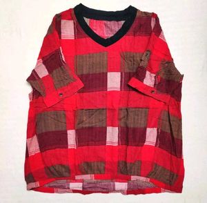 Stylish Plaid Tshirt | Bust 42
