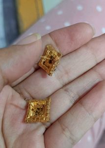 Black &amp; Golden Earrings