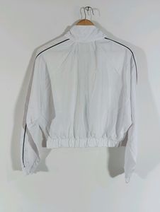 White Plain Casual Jacket (Women)