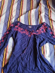 Embroidered Bohemian Top