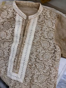 Chikankari Sharara Kurta Set