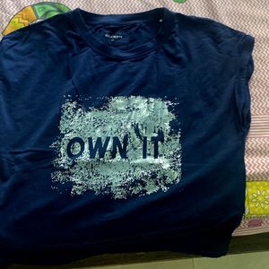 Blue Graphic T-Shirt