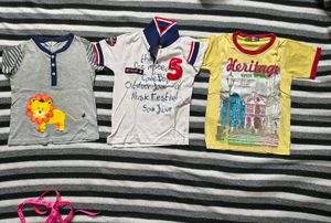 Boys T-Shirt Bundle for 4 to 6 yrs old