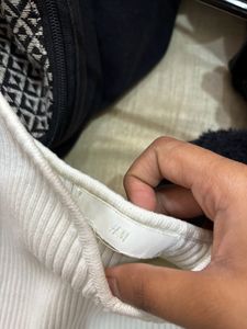 H&amp;M White Tank Top