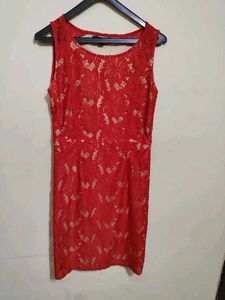 Red One Piece Dress