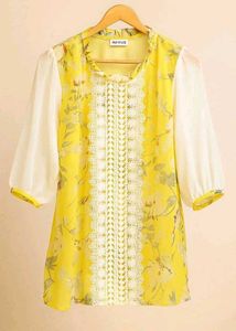 Floral Yellow Top