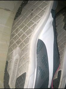 Puma Gray &amp; Pink Sneakers