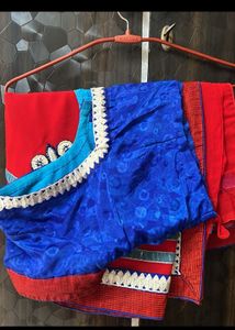 Red Saree