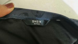 Elegant Navy Blue Midi Skirt New Year Sale❗❗❗