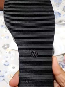Twenty Dresses Black Buckle Slides