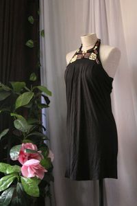 Little Black Halter Dress