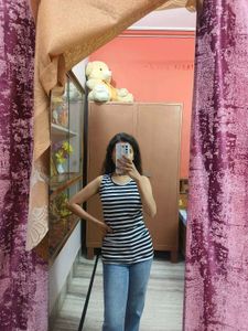 Black And White Tank Top