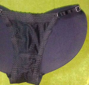 Black Padded Butt Lifter Panties