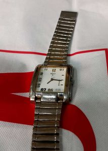 Sonata Men&#39;s Silver Watch