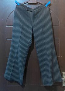 Black Stripe Suit With Free Top!!