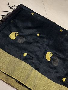 Beautiful Black Saree❤️