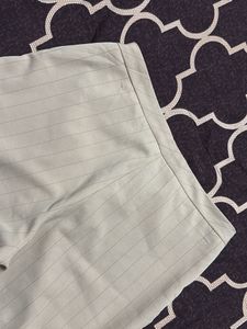 Office Wear Beige Flared Pants