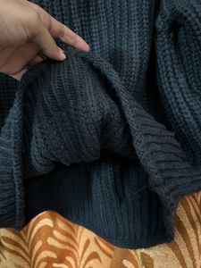 Black Baggy Sweater