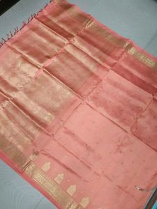 Pure Kanchi Pattu Saree 🧡