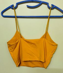 KOOKAI Yellow Crop Top