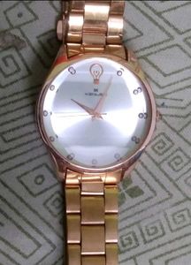 Elegant Rose Gold Watch