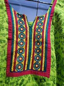 Suit With Churidar And Dupatta