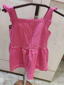 Bust 38 Peplum Cotton Top