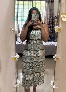 Elephant Print Sundress