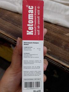 Ketomac Dandruff Treatment Shampoo