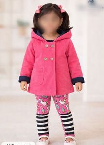 Pink Bunny Ears Baby Coat