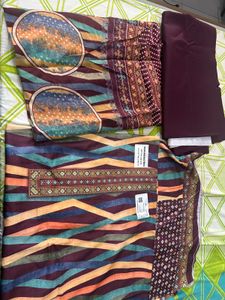Unstitched Salwar Kameez Set