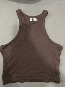H&amp;m Ribbed Vest Top