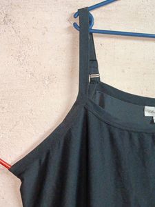 Oversized Fashion Tank Top Vest Black