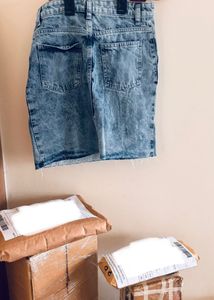 Zudio Denim Short Skirt Completely Brand New