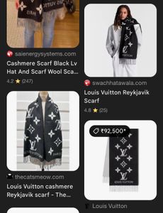 Louis Vuitton Scarf Super Soft And Warm 😍