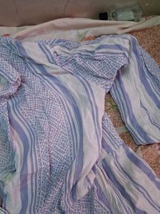 Striped Bohemian Style Dress